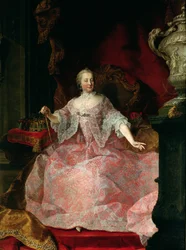 Kaiserin Maria-Theresia (1717-80) 1744
